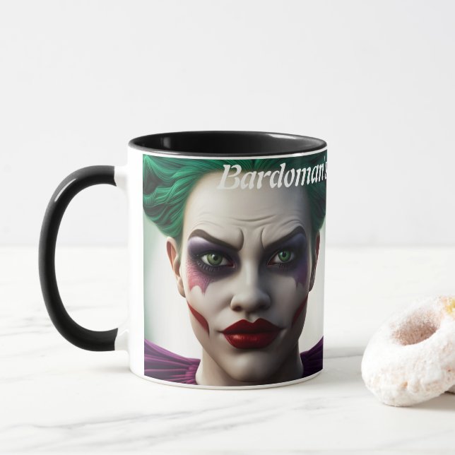 Bardoman's Morning Tea Personalised Customisable Mug (With Donut)