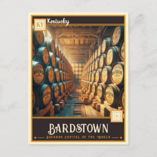Bardstown, Kentucky    Vintage Postcard