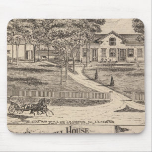 Bardwell House in Rutland Vermont Mouse Pad