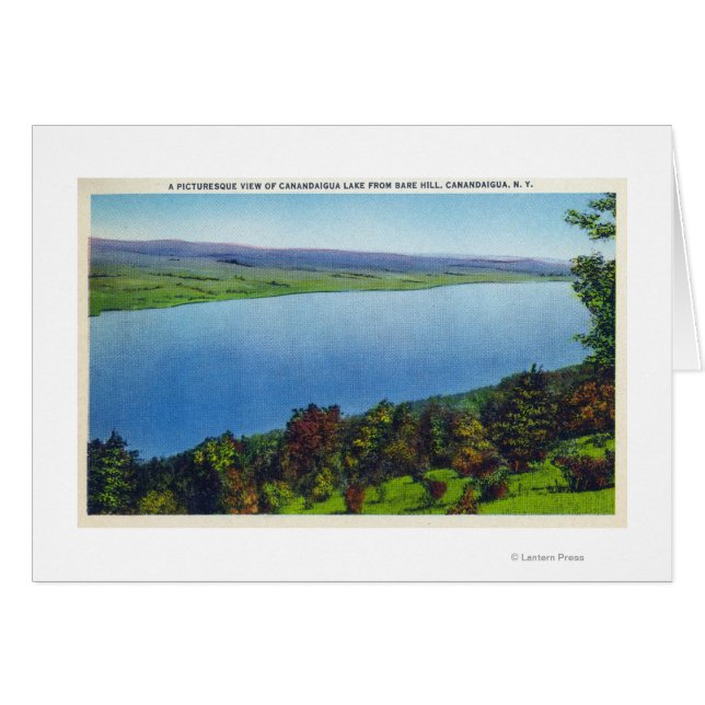 Bare Hill View of Canandaigua Lake (Front Horizontal)