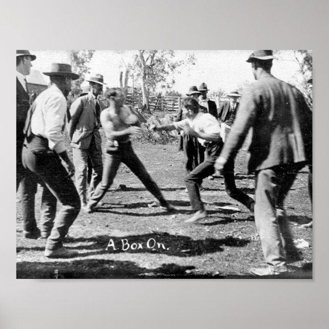 Bare Knuckle Fight Poster (Front)