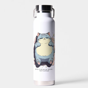 Bare Minimum Mode Activated – Relatable Mood  Water Bottle