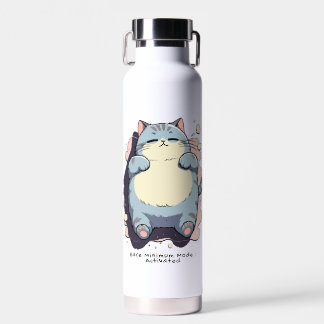 Bare Minimum Mode Activated – Relatable Mood Water Bottle