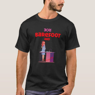 Barefoot And Roe Overturned Pro Choice State Contr T-Shirt