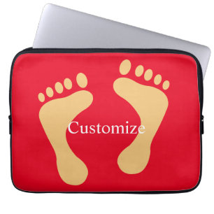 Barefoot Beach Bum Thunder_Cove Laptop Sleeve