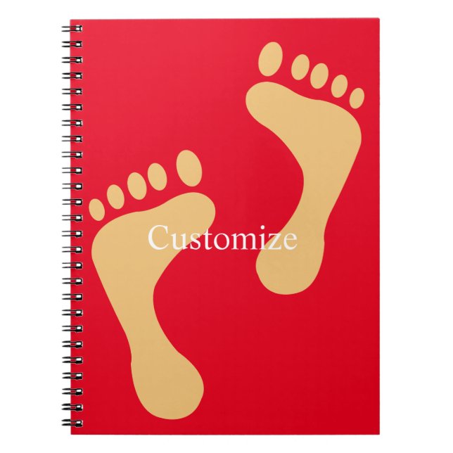 Barefoot Beach Bum Thunder_Cove   Notebook (Front)