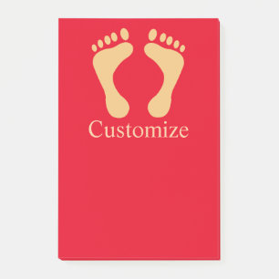 Barefoot Beach Bum Thunder_Cove  Post-it Notes