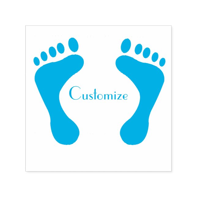 Barefoot Beach Bum Thunder_Cove Self-inking Stamp (Design)