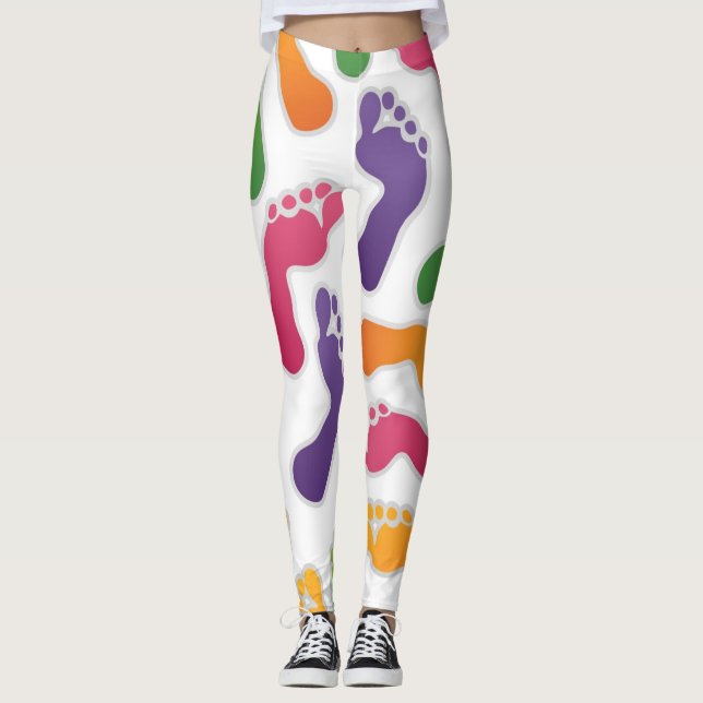 Barefoot feet leggings (Front)