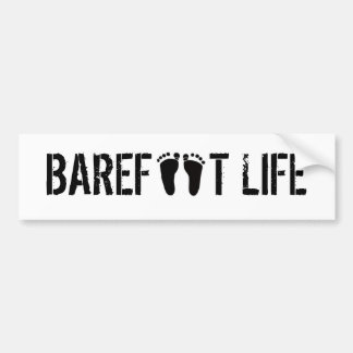 Barefoot Life Bumper Sticker
