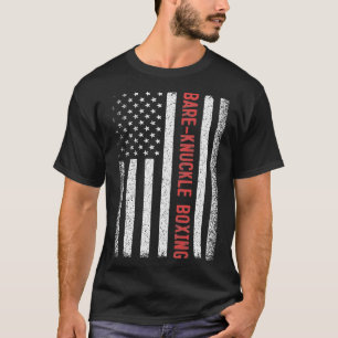 Bareknuckle boing American Flag 4th of July T-Shirt