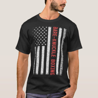 Bareknuckle boing American Flag 4th of July T-Shirt