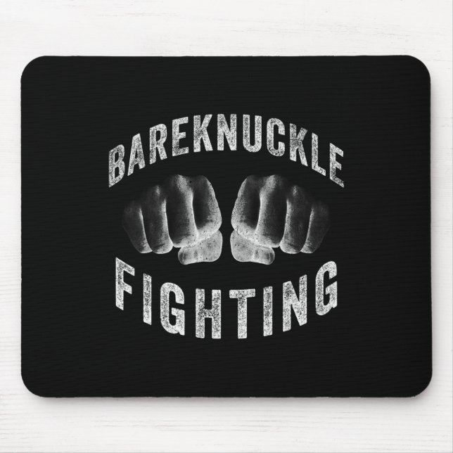 Bareknuckle Fighting Knockout  Mouse Pad (Front)