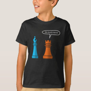 Barely Chess Tower T-Shirt