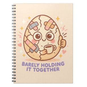 Barely Holding It Together Notebook