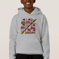 barely made nice list christmas funny sweat-shirt