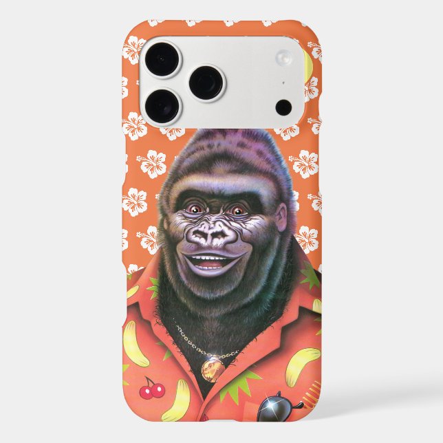 Barely There iPhone 11 Pro Max case Vain Gorilla. (Back)