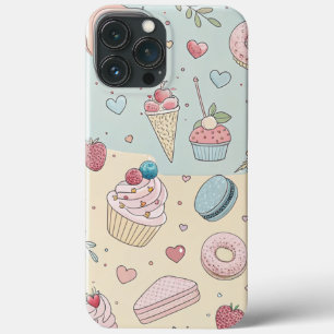 Barely There – Sweet Cakes Design for iPhone 13 Pro Max Case