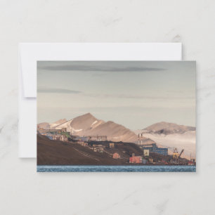 Barentsburg Svalbard Card