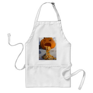 Barfing Pumpkin Standard Apron