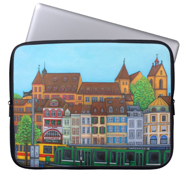 Barfüsserplatz Rendez-vous Laptop Sleeve (Front)