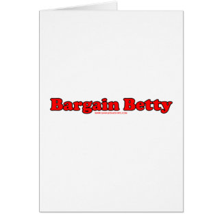 Bargain Betty