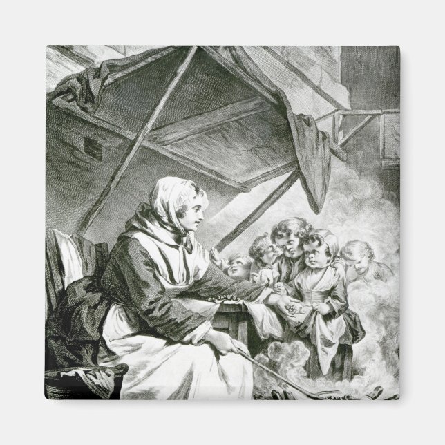 Bargaining Over Chestnuts Magnet (Front)