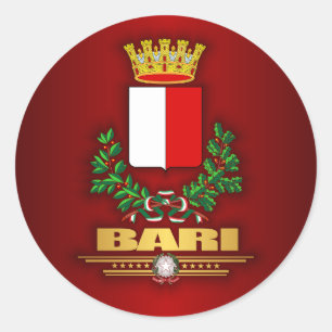 Bari Classic Round Sticker