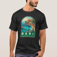 Bari Italy Travel Art Vintage