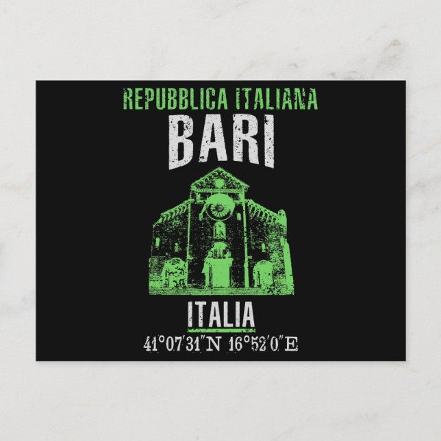 Bari Postcard (Front)