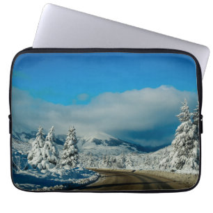 Bariloche, Road To Ski Resort Laptop Sleeve