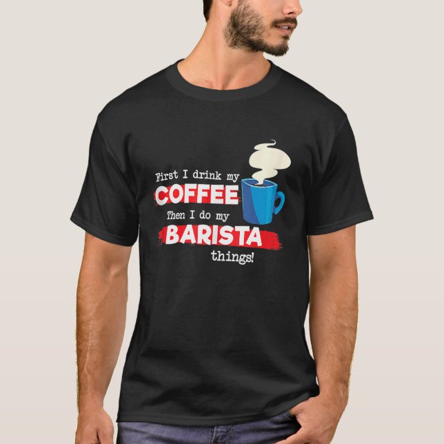 Barista and Coffee  Tank Top (Front)