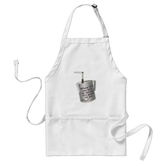  Barista cafe milk warming jug Standard Apron (Front)