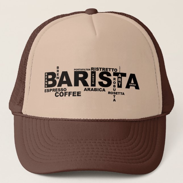 Barista Cap - Barista Designs (Front)