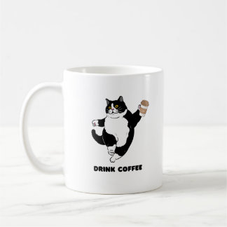 Barista Cat Coffee Mug