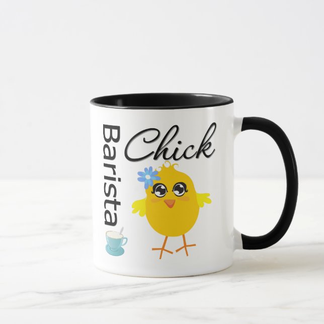 Barista Chick Mug (Right)
