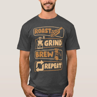 Barista Coffee Coffeemaker T-Shirt
