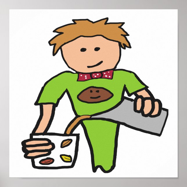 Barista Coffee Shop Poster (Front)