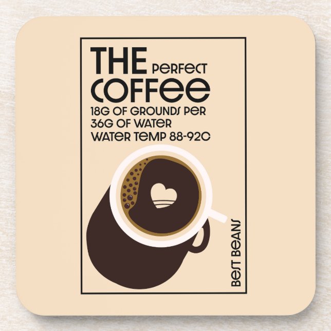 Barista Coffeeshop Coaster (Front)