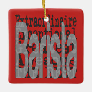 Barista Extraordinaire Ceramic Ornament