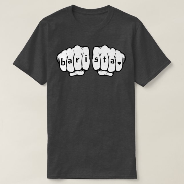 Barista fists 11 T-Shirt (Design Front)