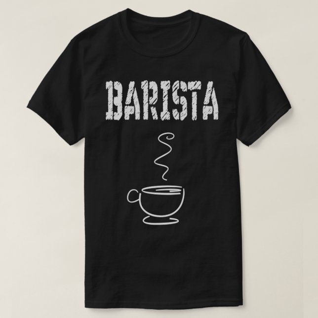BARISTA job profession T-Shirt (Design Front)