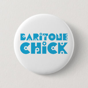 Baritone Chick 6 Cm Round Badge