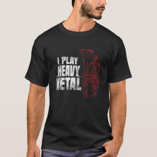 Baritone Euphonium Player Shirt  - Funny Marching 