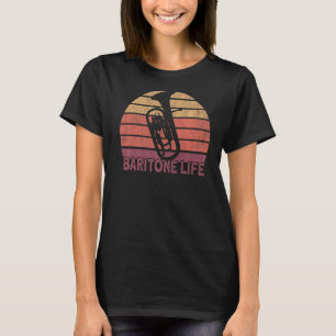 Baritone Horn Euphonium Baritone Player T-Shirt