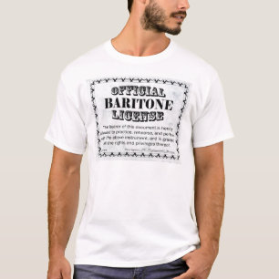 Baritone License T-Shirt