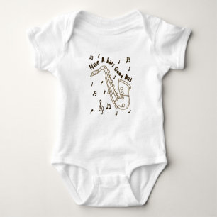 Baritone Player Have A Bari Good Day Gag Baby Bodysuit