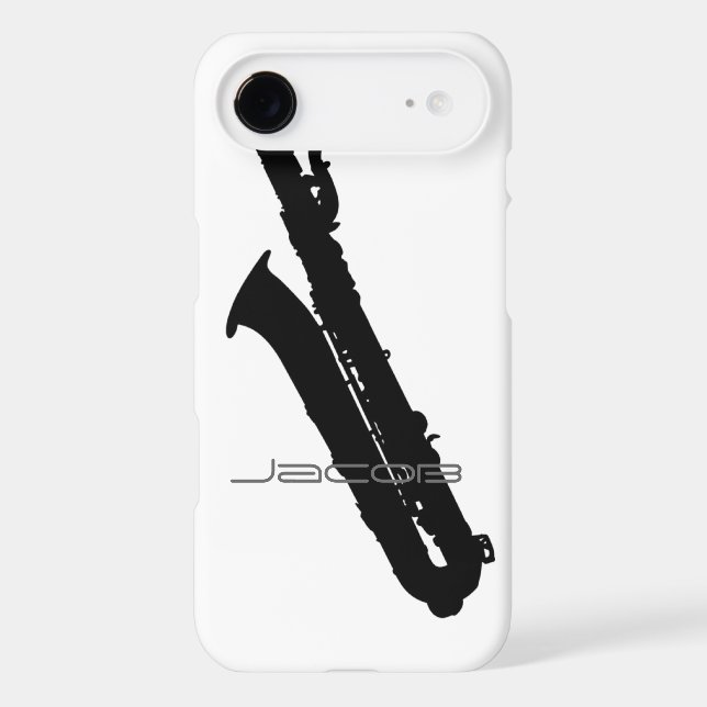 Baritone Saxophone Customisable Case-Mate iPhone Case (Back)