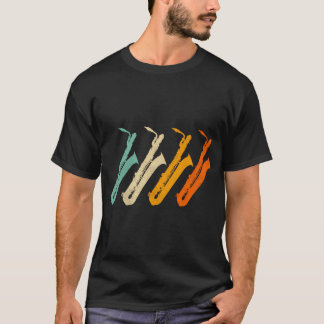 Baritone Saxophone For Bari Saxophonist T-Shirt