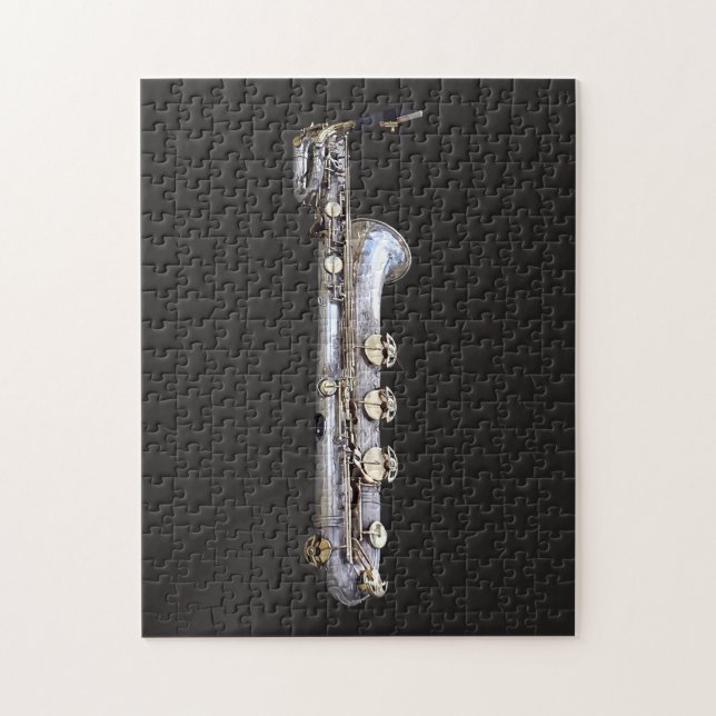 Baritone Saxophone Jigsaw Puzzle (Vertical)